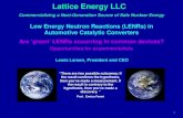 Lattice Energy LLC-LENRs in catalytic converters-June 25 2010