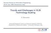 Trends and Challenges in VLSI Technology Scaling
