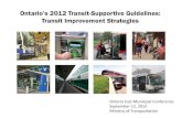 Transit supportive guidelines   transit