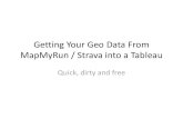 Getting your geo data from map myrun
