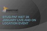 Stug-paf kiet 28 january live and on location-Enterprise Content Management