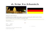 Trip to munich