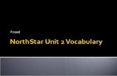 North Star - Unit 2: Fraud Vocabulary