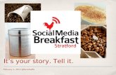 Social Media Breakfast Stratford February 2013 - Welcome Back