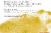 Mapping Online Publics: Understanding the Role of Twitter in Public Communication