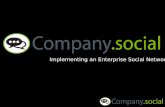 Implementing an Enterprise Social Network into an Organization