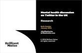Mental health discussion on Twitter in the UK