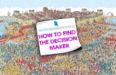 Finding the Decision Maker - How Not to Waste Time in Sales