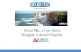 Bloggers Outreach Program - Melbourne Tourism