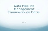 Data Pipeline Management Framework on Oozie