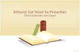 Atheist and preacher
