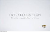 "Introduction Open Graph and Facebook Platform" -  Facebook Developer Garage Bangalore