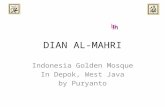Indonesia Golden Mosque Dian Al Mahri