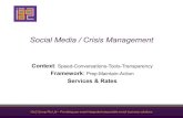 Crisis Management through Social Media [FRAMEWORK]