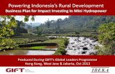 Impact Investment in Mini Hydropower, Indonesia 2013
