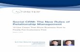 Social CRM: 18 Use Cases of Social CRM by Altimeter Group