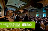101 event marketing tips to make your next event a success