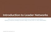 Introduction to Leader Networks