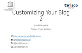 Customizing Your Blog 2