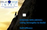 STRONG WELLBEING - Using Your Strengths to Build Self-efficacy