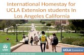 International Homestay for UCLA Extension students in Los Angeles, California