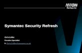 Symantec Security Refresh Webinar