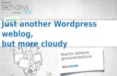 Just another Wordpress weblog, but more cloudy