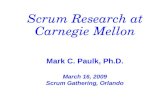 Scrum Research at Carnegie Mellon