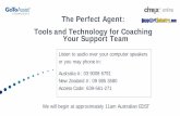 The Perfect Agent:  Tools and Technology for Coaching Your Support Team