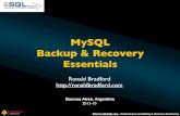 MySQL Backup and Recovery Essentials
