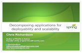 Decomposing applications for deployability and scalability(SpringSource webinar)