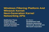Windows Filtering Platform And Winsock Kernel
