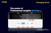The Power of Professional Insights Sharing