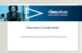 Addmi 14-discovery credentials