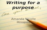 Writing For A Purpose