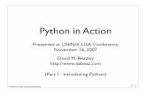 Python in Action (Part 1)