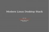 Modern Linux Desktop Stack