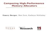 Composing High-Performance Memory Allocators with Heap Layers
