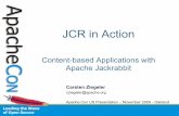 JCR In Action (ApacheCon US 2009)