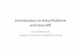 Intro to Java ME and Asha Platform