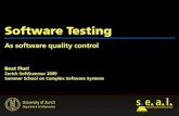Seminar on Software Testing