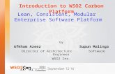 WSO2Con 2011: Introduction to the WSO2 Carbon Platform