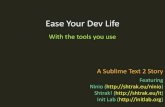 Ease your dev life with Sublime Text 2