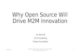 Why Open Source with Drive M2M Innovation