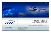 OMG Data-Distribution Service (DDS) Tutorial - 2009