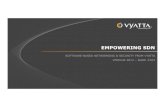 Empowering SDN – Vyatta’s Networking Products Pave the Way