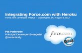 Integrating Force.com with Heroku