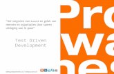 TestDriven Development, Why How and Smells