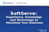 SoftServe Corporate Presentation 2013