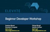 Beginner ELEVATE Hands-on Developer Workshop